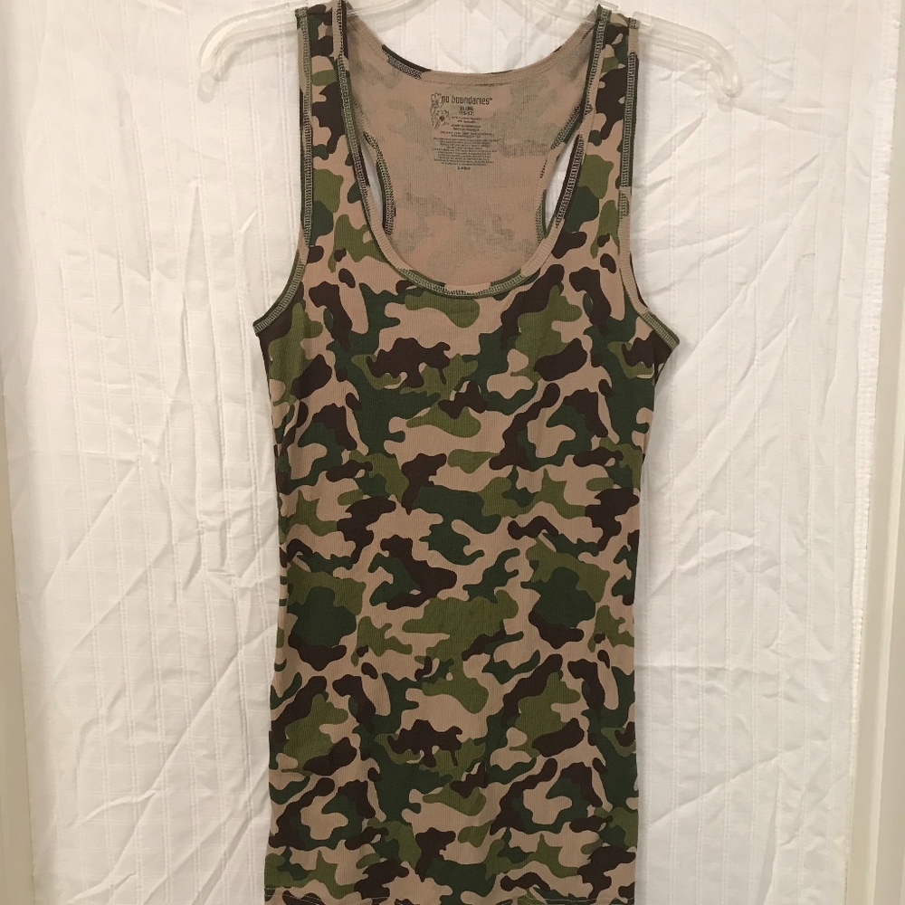 Camo tank top